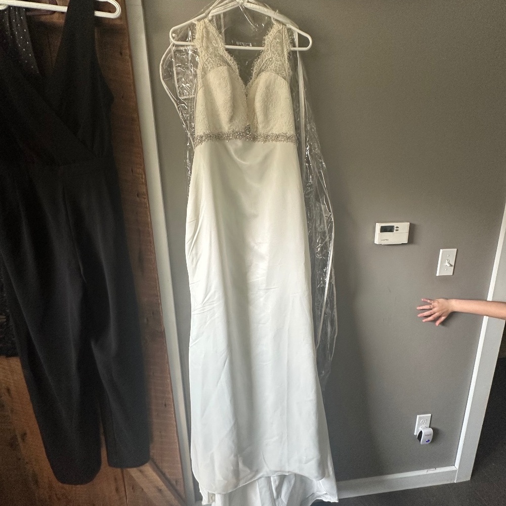 Never been worn wedding dress